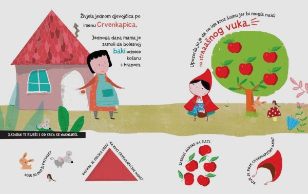 BAJKA I UČENJE - CRVENKAPICA - Slika 2